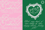 Alight Garden - Ornamental Script, a Script Font by Setara Langit CreativeStd (Thumbnail 5 of 11)