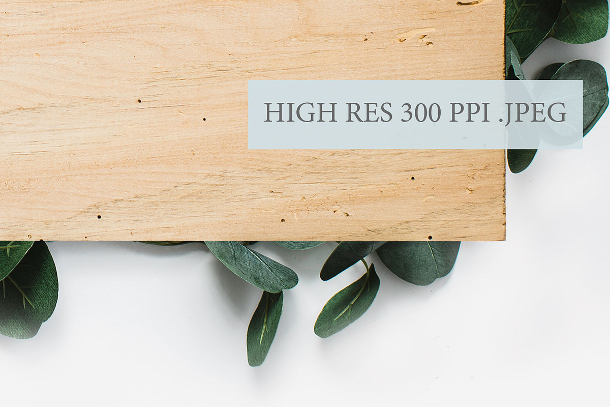 Wood Sign Mockup - Wedding Botanical, a Product Mockup by Harbor Design Co (Photo 2 of 2)