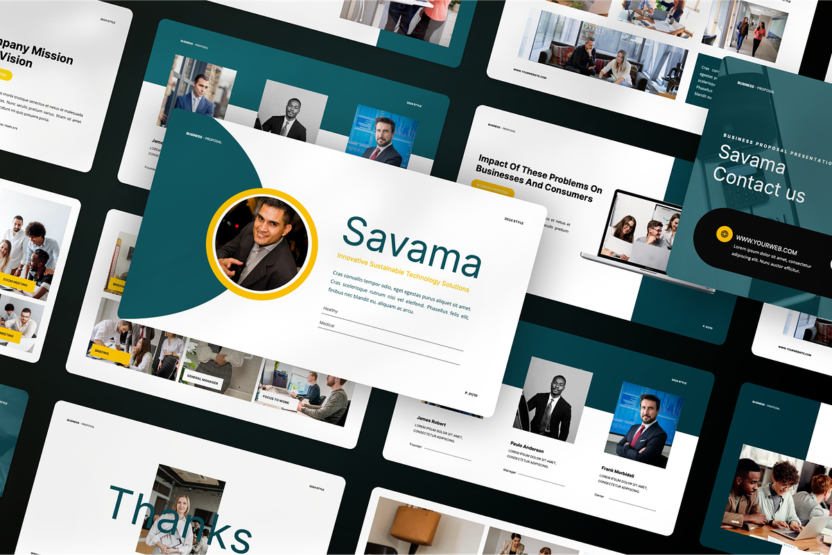 Savama - Business Proposal Keynote, a Presentation Template by SquidPixey (Photo 7 of 7)