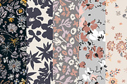 Simplistic floral Seamless Patterns, a Pattern Graphic by GALAKAM (Thumbnail 4 of 7)