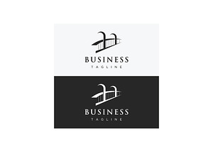 Bridge building abstract logo., a Branding & Logo Template by LOGOCREATIVE
