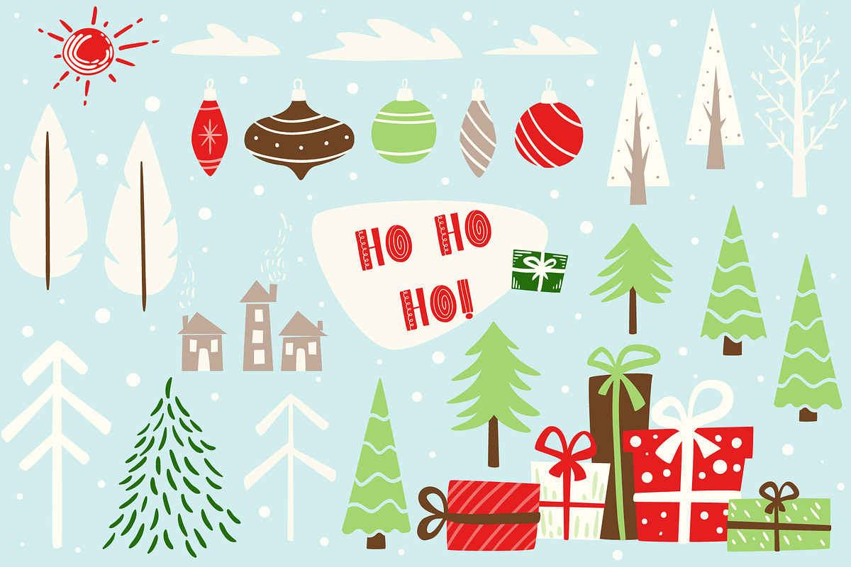 Santa and Co, an Animal Illustration by MeadowFox (Photo 4 of 7)