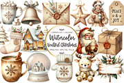 Neutral Christmas Clipart, an Illustration by OK Design (Thumbnail 1 of 5)