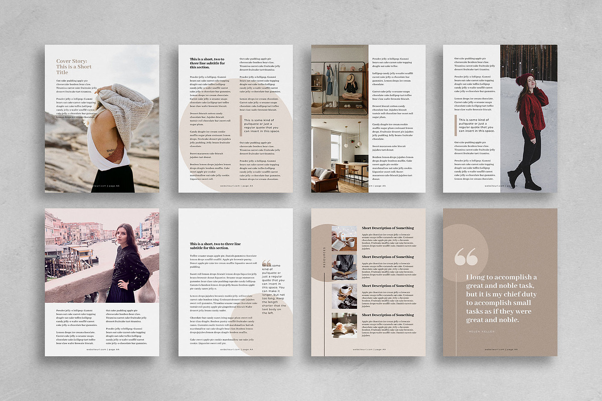 eBook Canva Template | Georgia, a Magazine Template by Studio Sugoi (Photo 6 of 8)