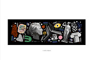 Art abstract posters, a Person Illustration by Ardea-studio (Thumbnail 4 of 4)