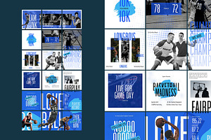 Basketball Sports Puzzle IG CANVA