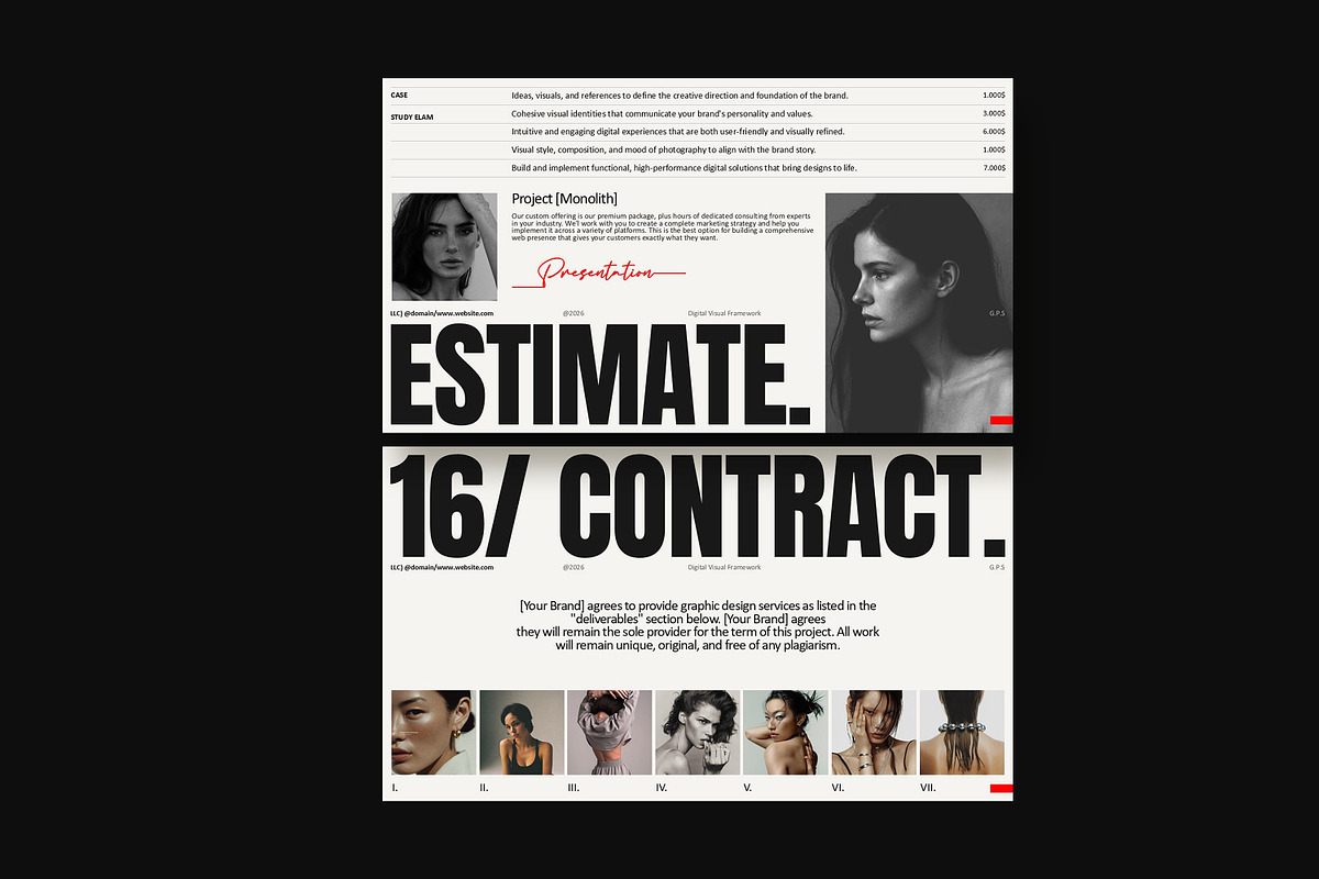 Design Proposal Template, a Presentation Template by GoldenPixelStudio (Photo 5 of 9)