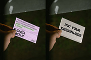 Business Card Mockup - VOL 2, a Product Mockup by Simetrica Labs (Thumbnail 2 of 3)
