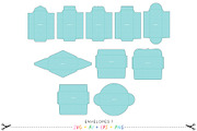 Envelopes Bundle SVG Cutting Files, an Invitation Template by Miss Tiina (Thumbnail 8 of 11)