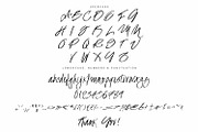 Caligrafando Script, a Script Font by Marcelo Inez (Thumbnail 6 of 6)