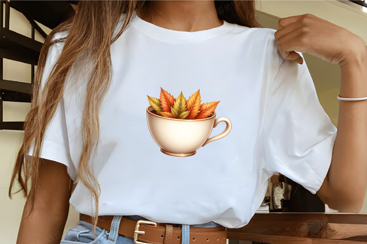 Watercolor Autumn Tea Party Clipart, an Illustration by CrexoraLab (Photo 2 of 5)