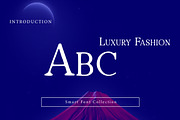 Luxury fashion, a Sans Serif Font by Wow Magic (Thumbnail 2 of 3)
