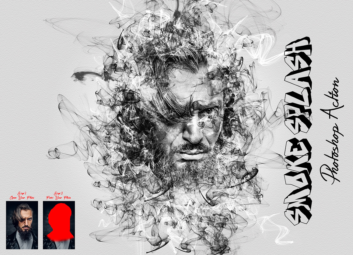 Smoke Photoshop Action Bundle, an Action Add-On by Studio Retouch (Photo 29 of 34)