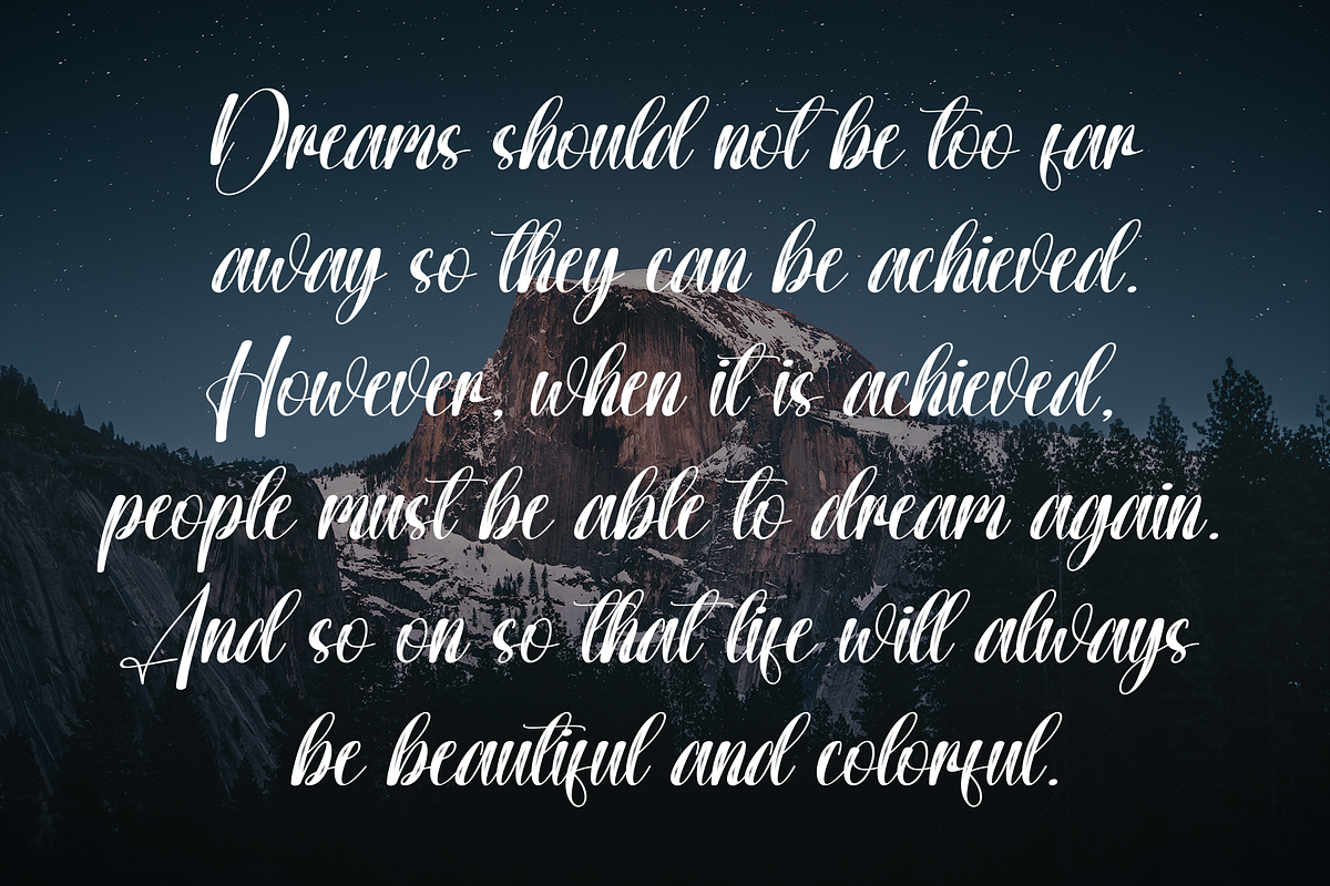 Wonderfull | Script Font, a Handwritten Font by Scratchones (Photo 6 of 9)