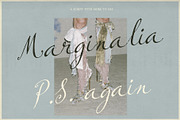 P.S. Again - Handwritten Script, a Script Font by Mneme (Thumbnail 2 of 8)