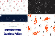 Celestial Vector Seamless Pattern, a Pattern Graphic by ItsReksita Pattern (Thumbnail 1 of 8)