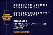 High Mount Display Font, a Sans Serif Font by twinstd (Thumbnail 5 of 11)