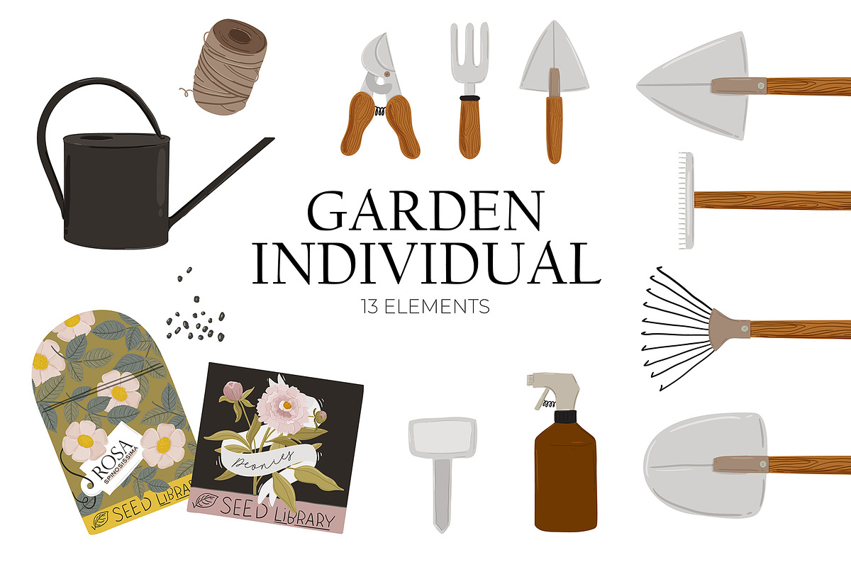 Seasonal Botany BUNDLE, an Object Graphic by Ruslana Lubenets (Photo 53 of 100)