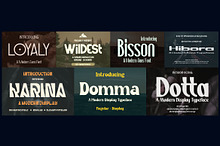 Modern Font Bundle