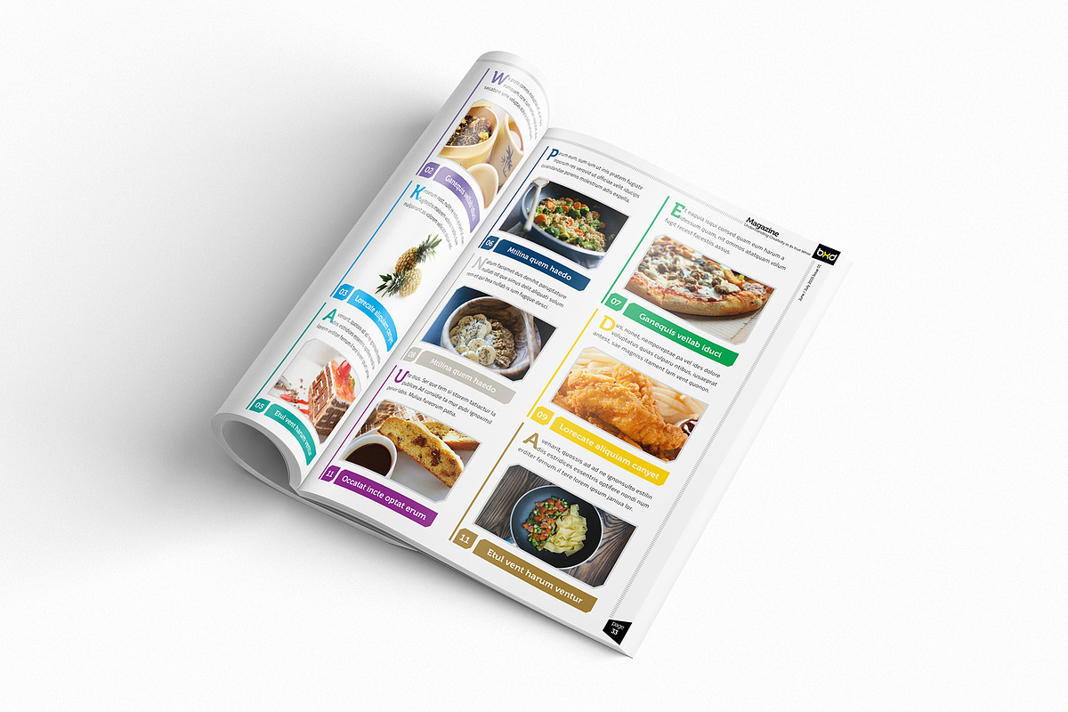 Magazine Template InDesign 01, a Magazine Template by Love Graphic Design (Photo 7 of 28)