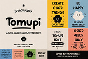 Tomupi - Fun Handdrawn Font, a Handwritten Font by Pitchlook.Studio (Thumbnail 3 of 4)