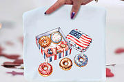 Fast Food for 4th of July Clipart, an Illustration by SVGArt (Thumbnail 8 of 9)