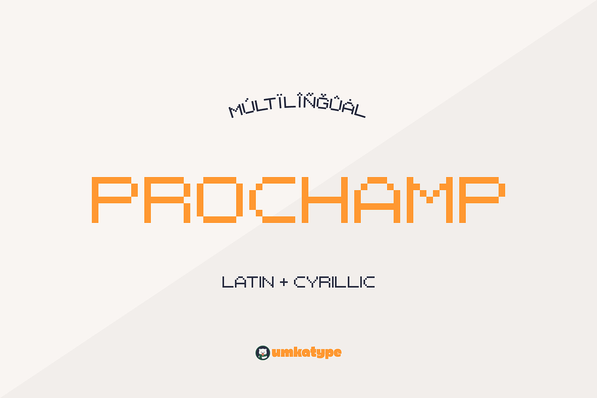 Prochamp Pixel Game Font, a Font by alpercakici (Photo 13 of 13)