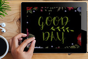 font. embroidery, a Symbol Font by Chikovnaya (Thumbnail 1 of 6)