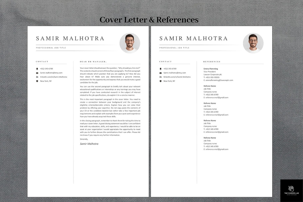 Resume/CV Modern Digital Template, a Resume Template by The Career Lab (Photo 6 of 10)