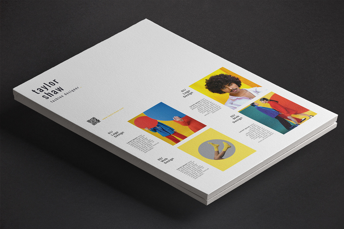 Taylor Resume Template, a Resume Template by Nina Shaw (Photo 6 of 10)
