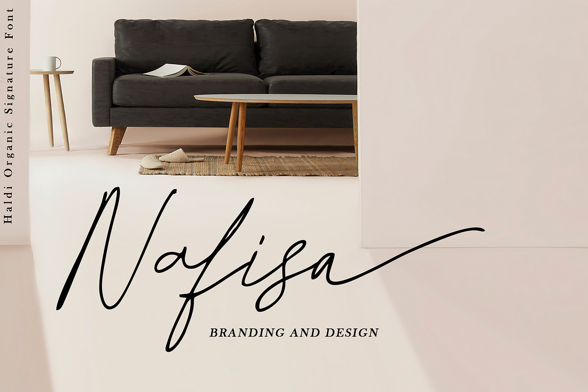 Haldi signature, a Font by Sulthan Studio (Photo 4 of 8)