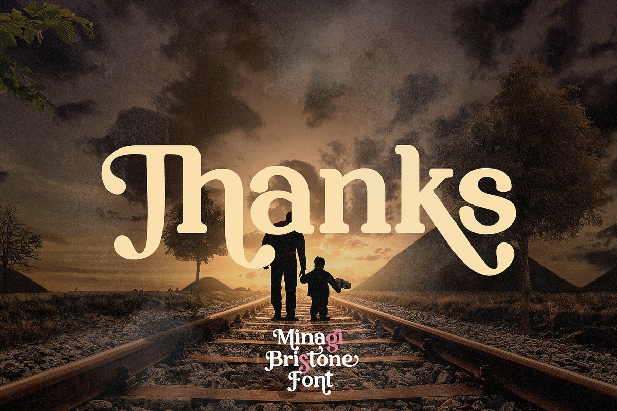 Minagi Bristone | Modern Serif Font, a Serif Font by BearyType Studio (Photo 9 of 9)