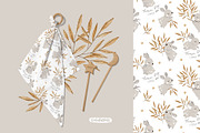 Floral Rabbit Collection, an Animal Illustration by tatiletters (Thumbnail 10 of 13)