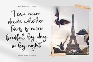 Eiffel Story Font