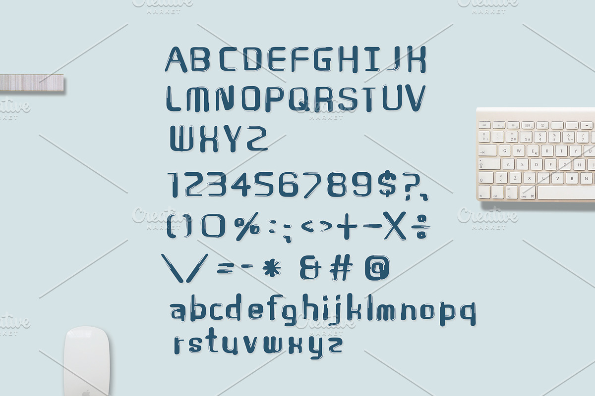 Carpentia Ink Brush Font preview 2