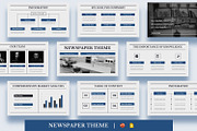 Newspaper Presentation Template, a Presentation Template by BumbleGraph Studio (Thumbnail 1 of 4)