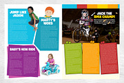 Kids Magazine Template, a Magazine Template by Red Cactus Creative (Thumbnail 4 of 18)