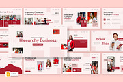 Hierarchy Business Google Slides, a Presentation Template by Loin Studio (Thumbnail 1 of 4)