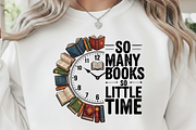 So Many Books So Little Time PNG, a Graphic by Vector Portal (Thumbnail 7 of 9)