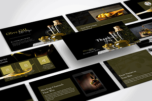 Olive Oil Pitch Deck Googleslides, a Presentation Template by Glowin_studio