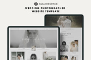 Squarespace Photographer Website, a Squarespace Template by Mockup Art Atelier (Thumbnail 1 of 14)