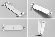Longboard Mockup, a Merchandise Mockup by BLISS DESIGN (Thumbnail 2 of 4)
