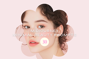 Minimalist Beauty Midjourney Prompt