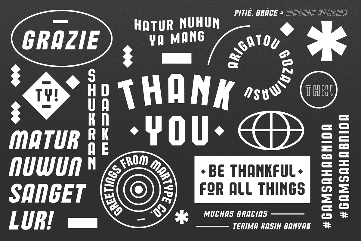 Behover - Logo Font Pack, a Font by Martype Co (Photo 11 of 11)