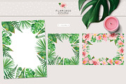 FLAMINGO PARADISE watercolor set, an Illustration by Natali Smolova (Thumbnail 3 of 11)