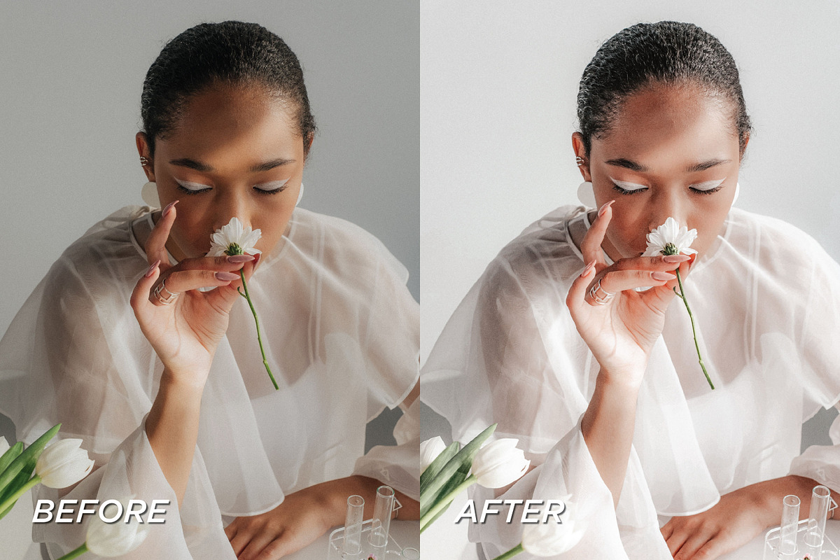 5 Light and Airy Lightroom Presets, a Preset Add-On by TheWayfarerShoppe (Photo 7 of 7)
