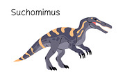 Dinosaurs, big ancient animals set, an Animal Illustration by PaperTrident (Thumbnail 16 of 19)