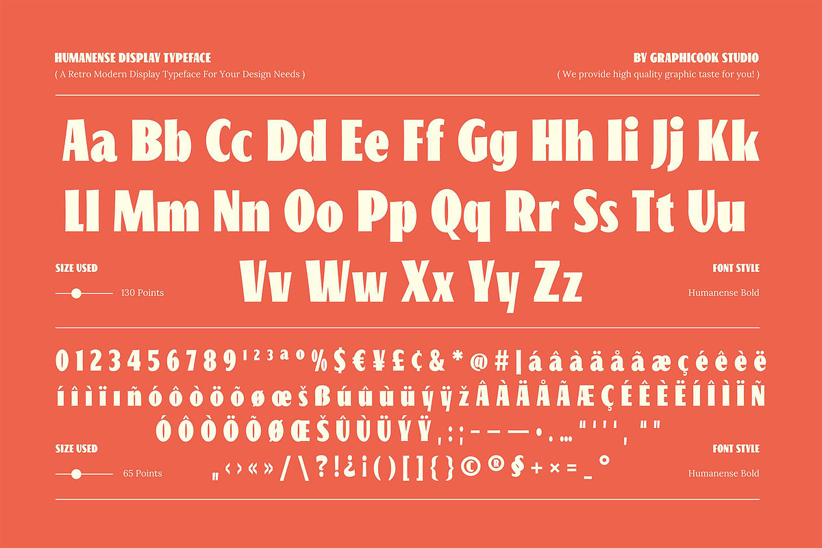Humanense Display Typeface, a Sans Serif Font by graphicook (Photo 3 of 10)