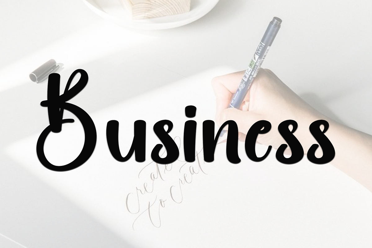 Religious, a Handwritten Font by InermediaSTUDIO (Photo 3 of 8)
