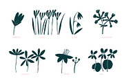 Spring Flowers Vector Collection, an Illustration by Lubov Illustrations Shop (Thumbnail 3 of 6)